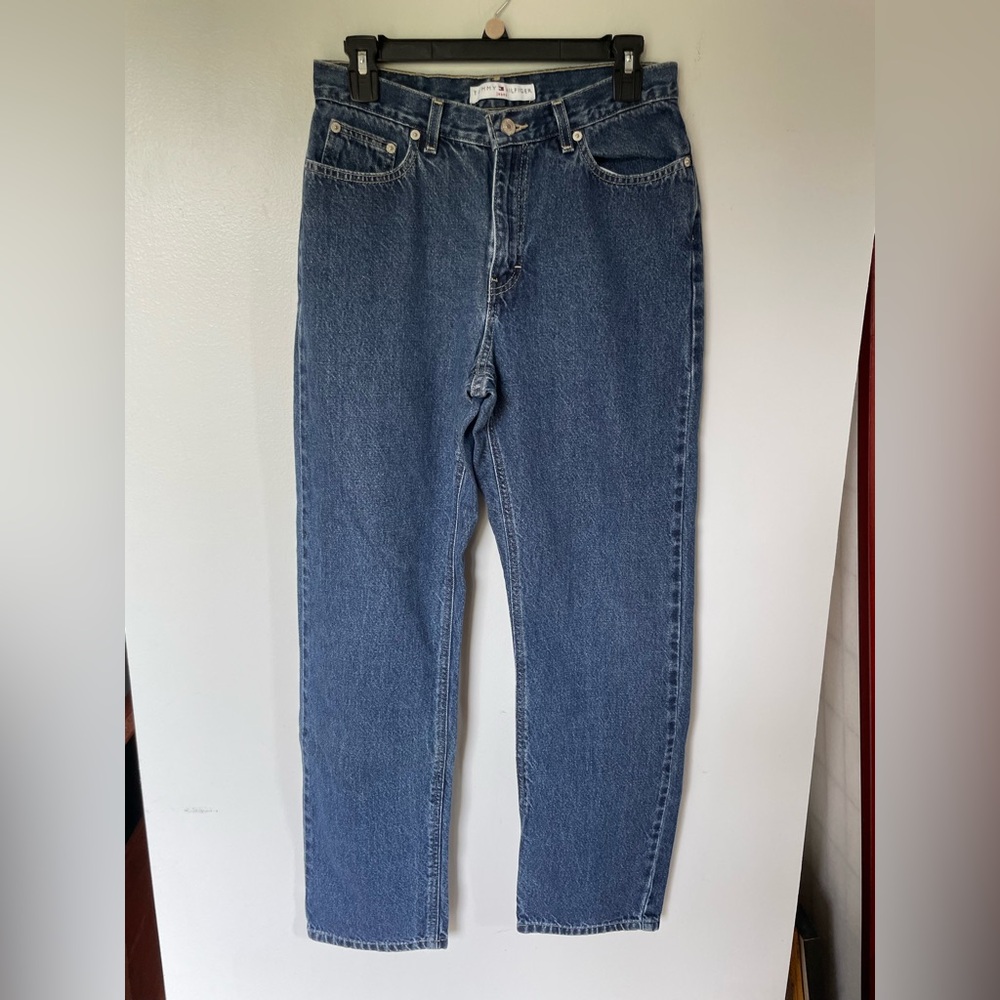 Tommy Hilfiger Women's Straight Blue Kty-Kty Jeans, Size 8